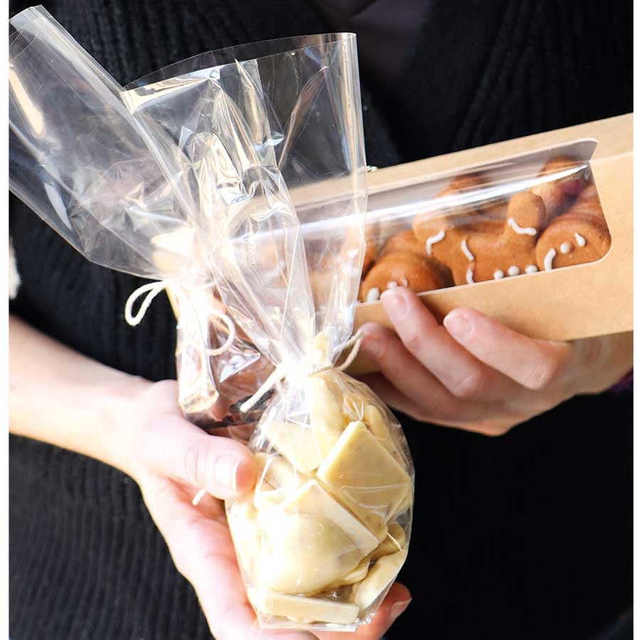 2 boites de transport pour macarons et biscuits