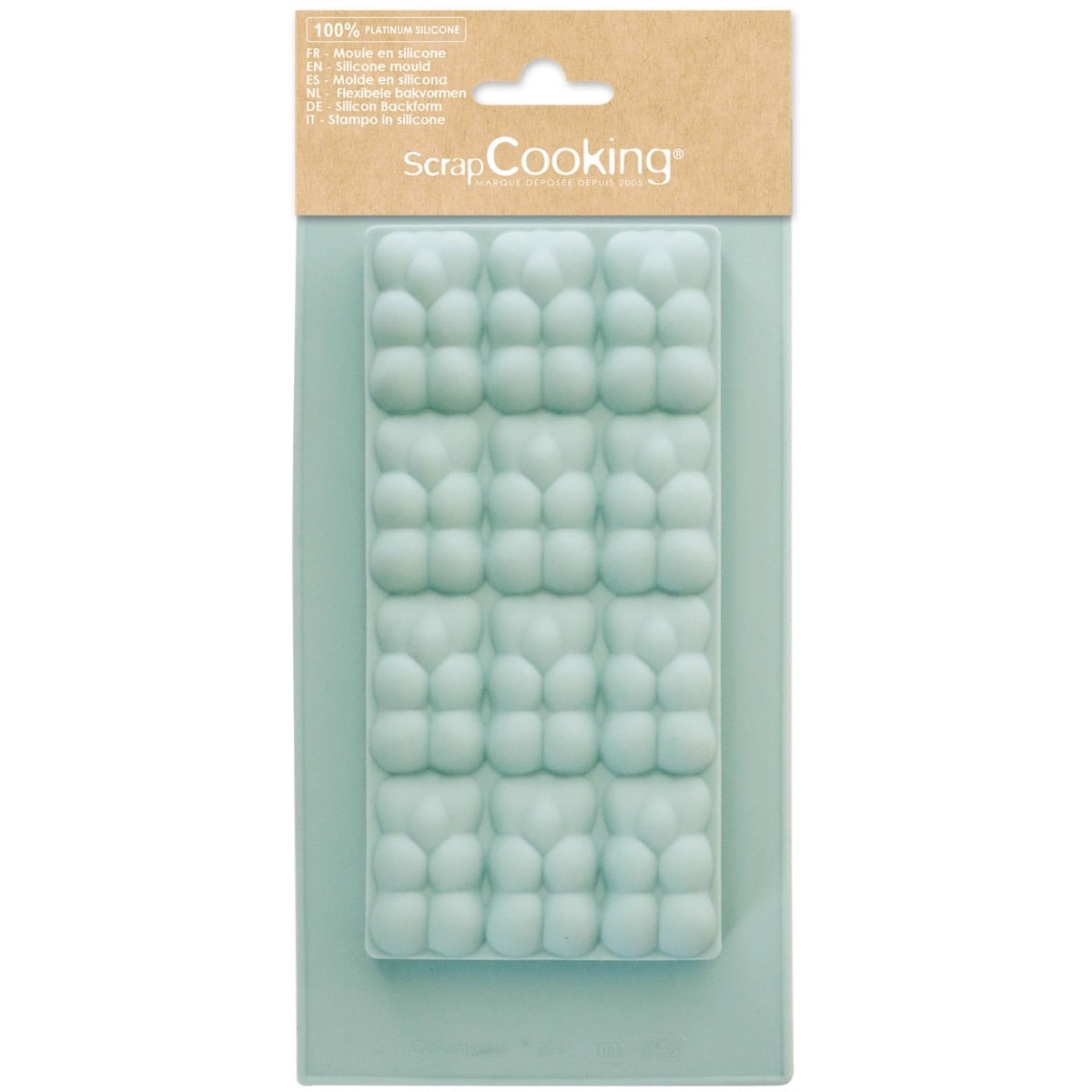 Moule Silicone 1 Tablette Oursons