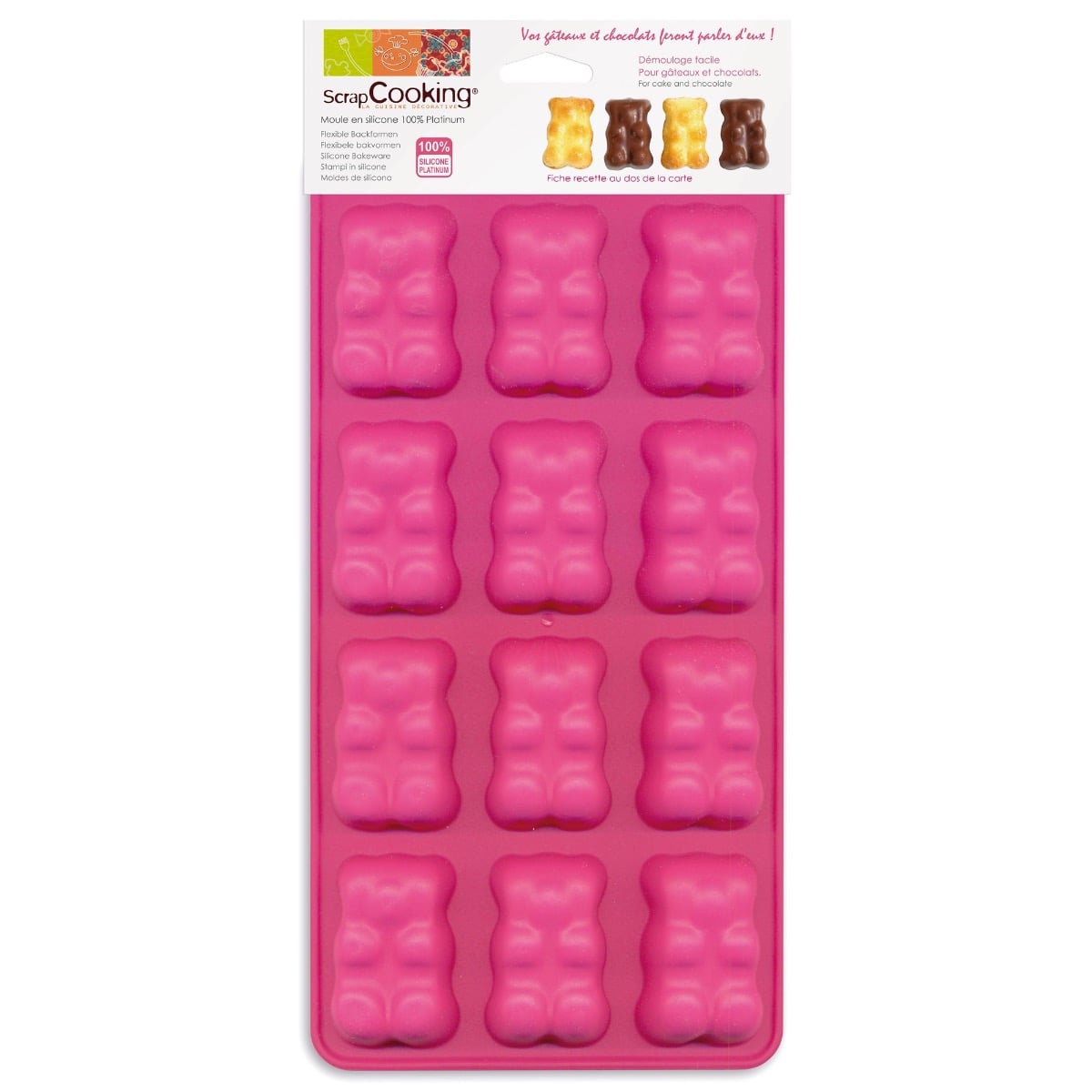 Moule Petits Oursons (12 cavités)