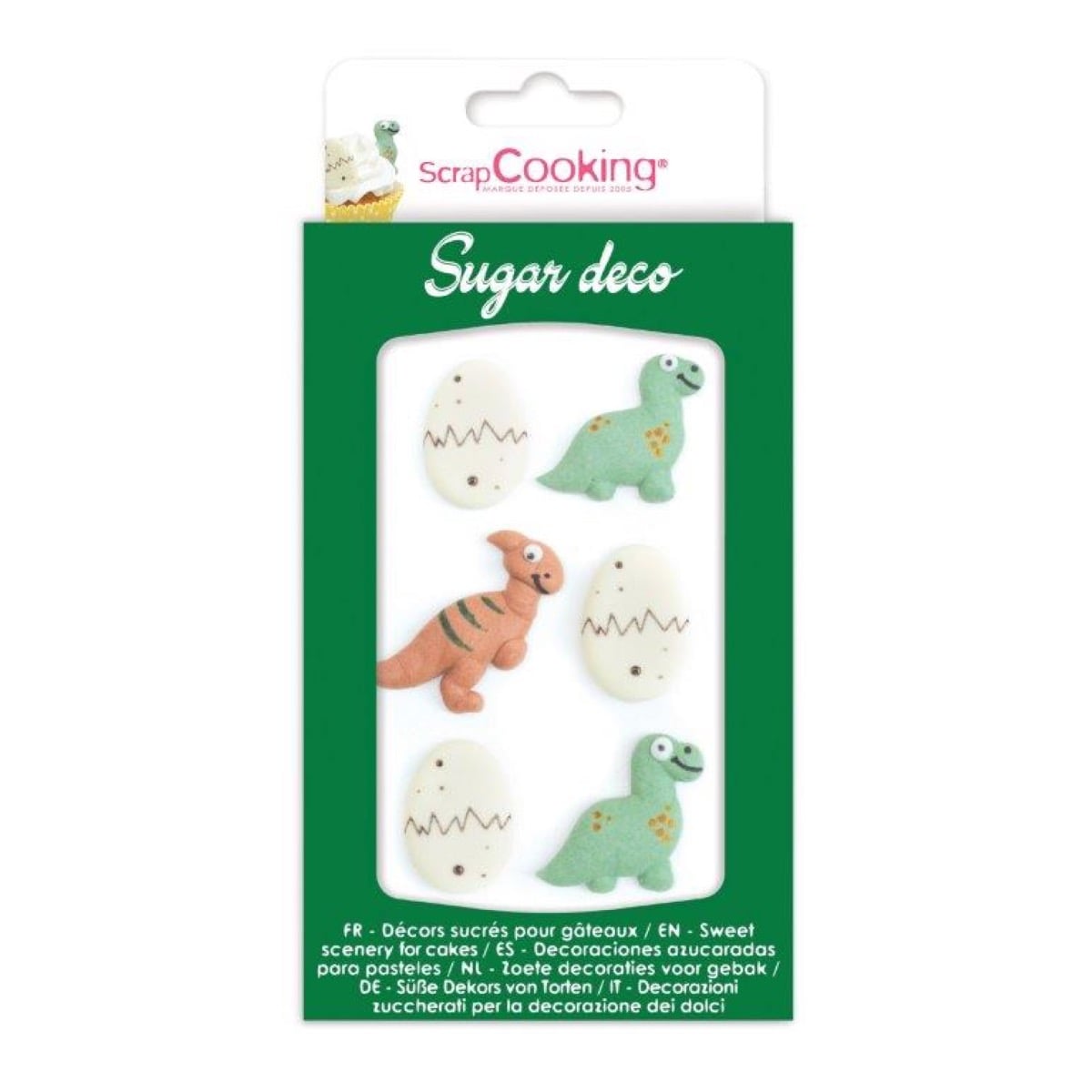 Déco en sucre - Dino