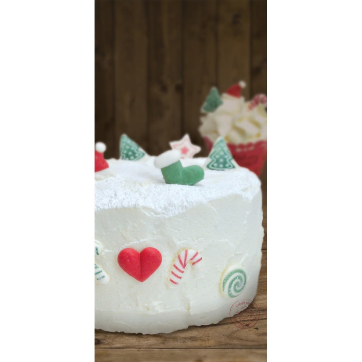 Décorations en sucre - Sweet Chrismtas (12pcs)