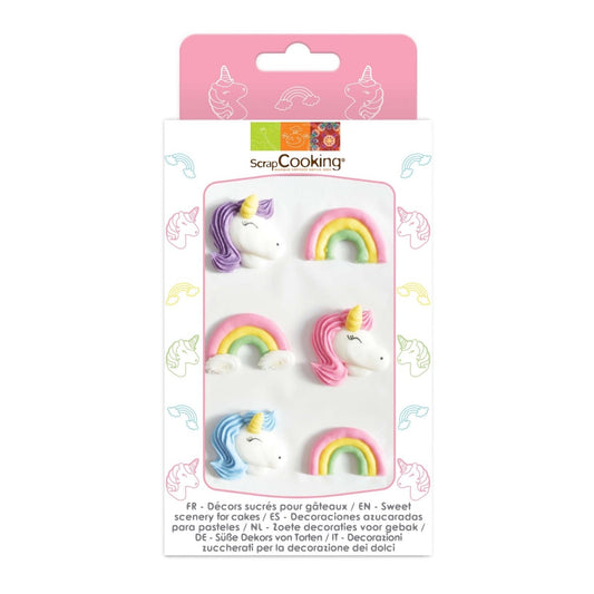 Déco en sucre - Licorne