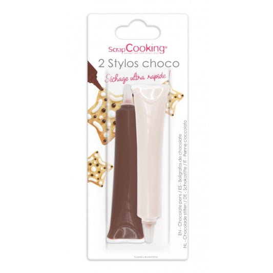 Stylo Choco - Blanc et Chocolat