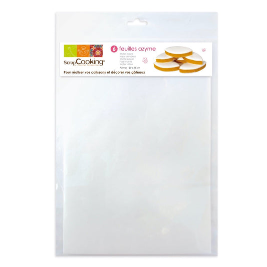 Feuilles d'azyme spécial calissons (6pcs)