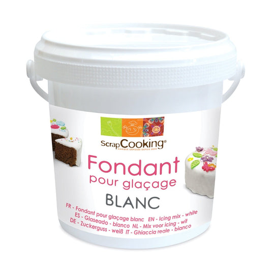 Fondant blanc pour glaçage (500gr)