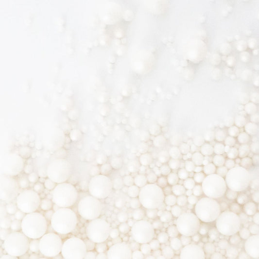 Perles en sucre blanches nacrées 60g