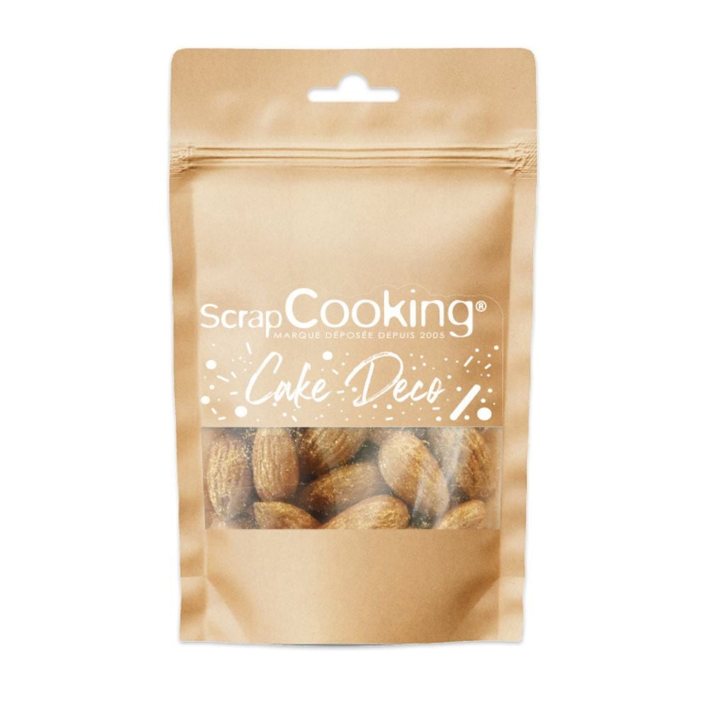 Amandes dorées décoratives 50g