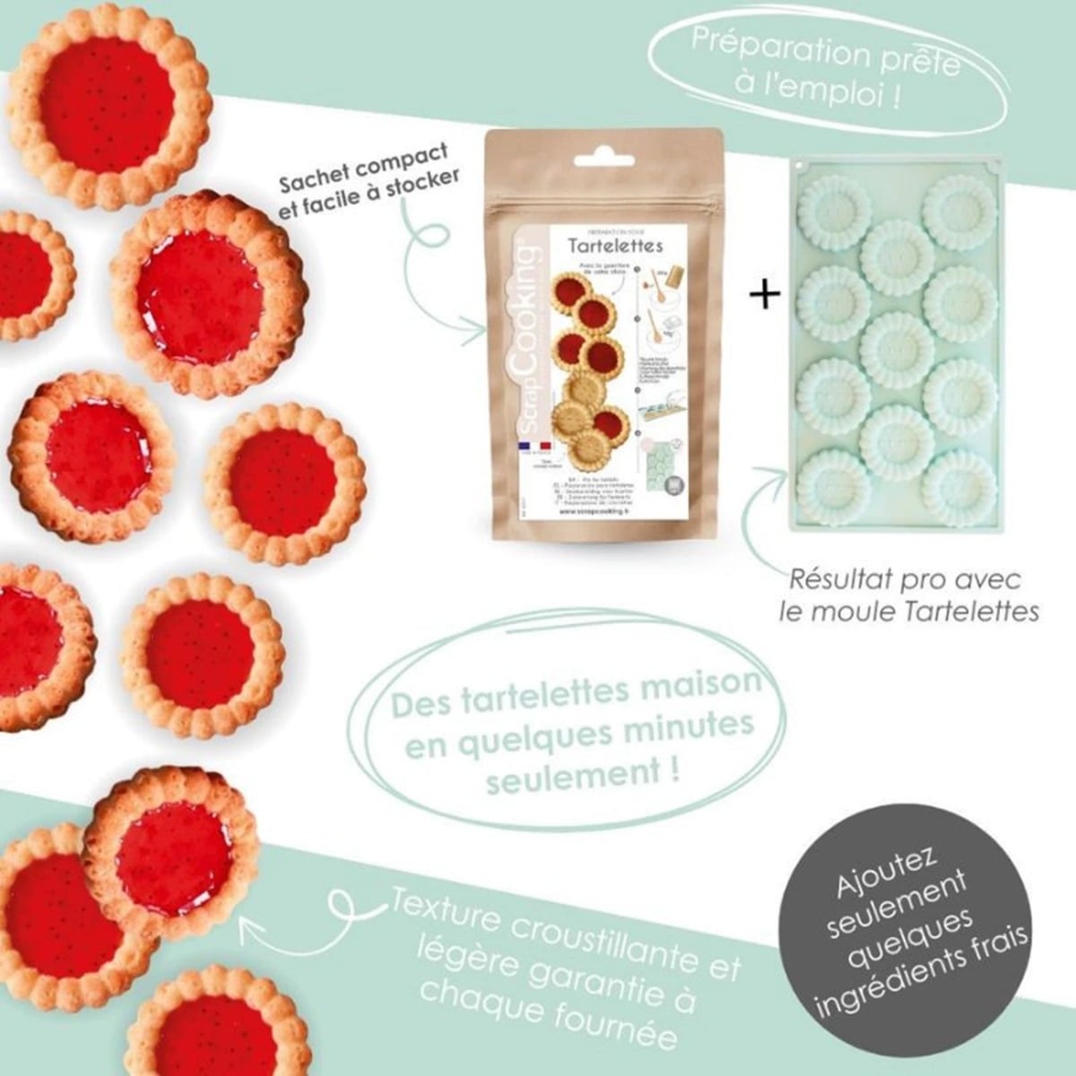 Preparation Pour Tartelettes 280G