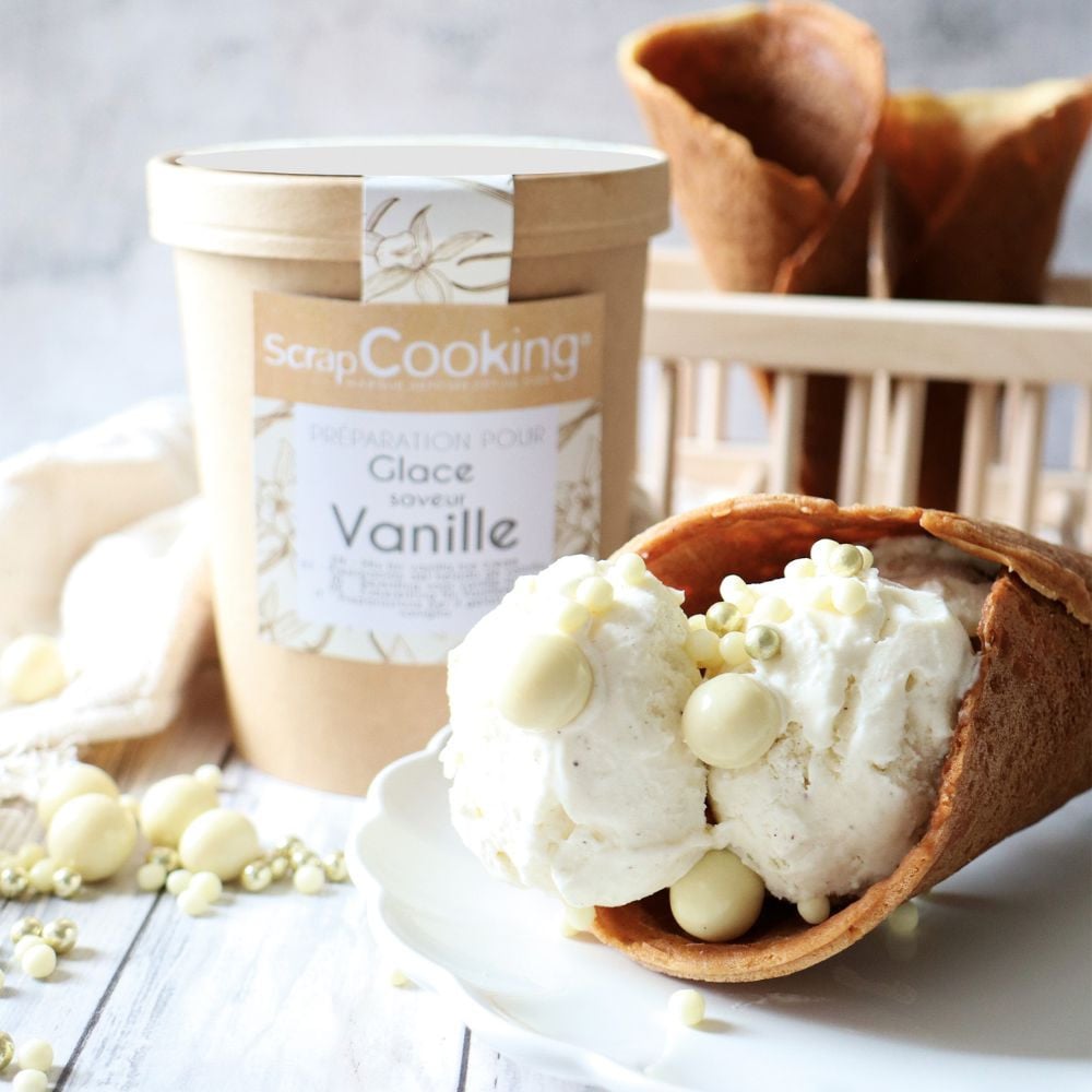 Pot Preparation Pour Glace Vanille