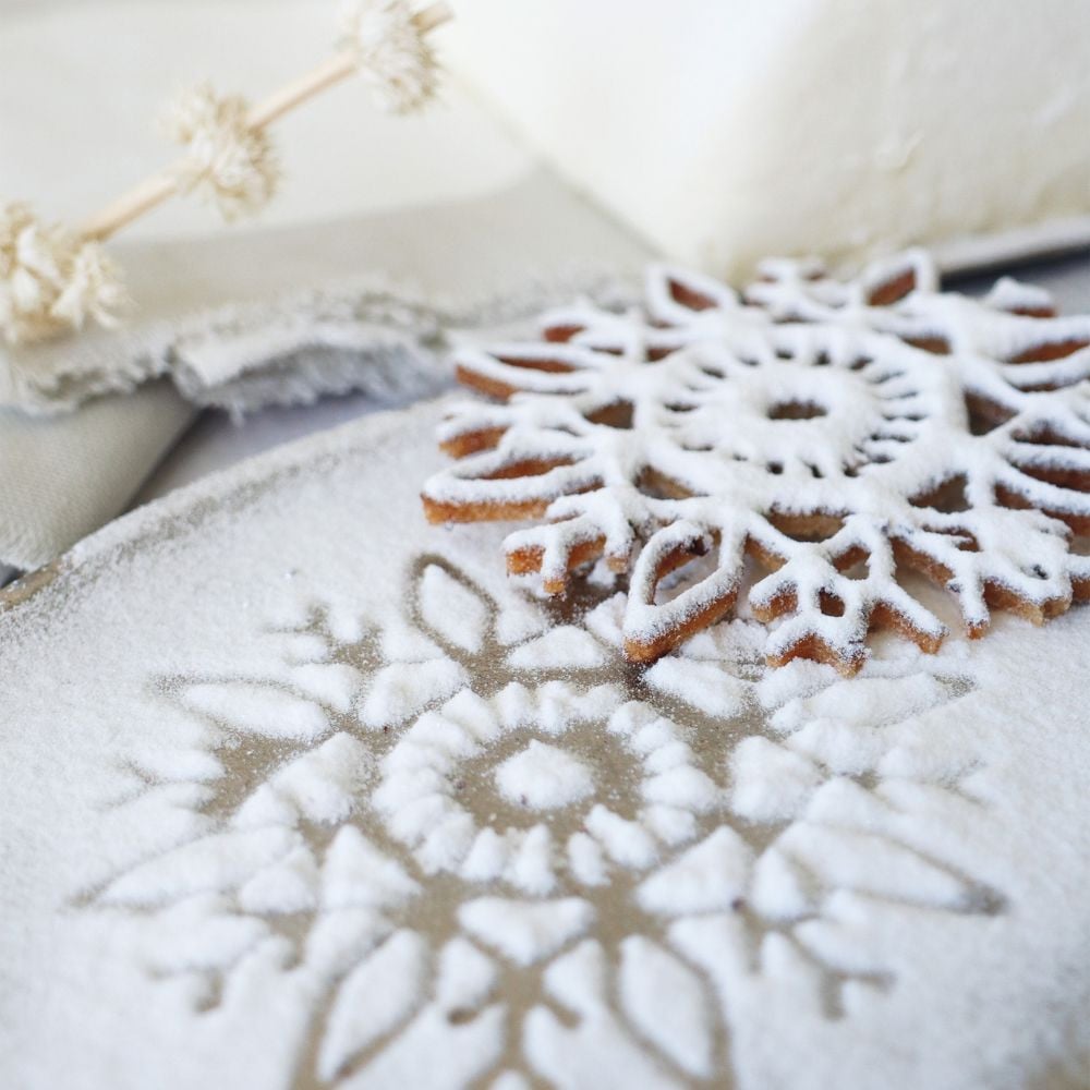 Poudre de velours neige étincelante 100 g