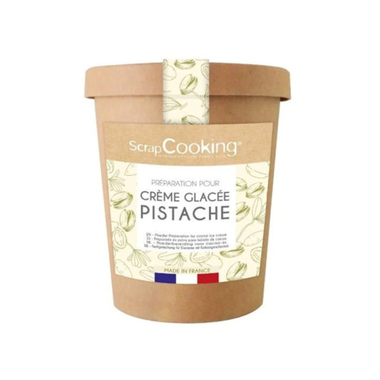Preparation Pour Creme Glacee Pistache 185G
