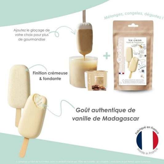 Préparation pour Glace Vanille 145g