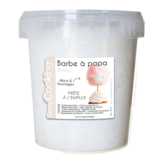 Pot Barbe A Papa Blanc 35G