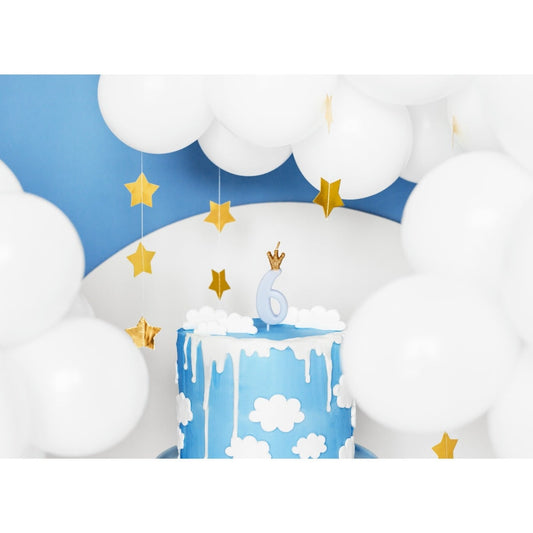 Bougie Chiffre - Bleu (9.5cm)