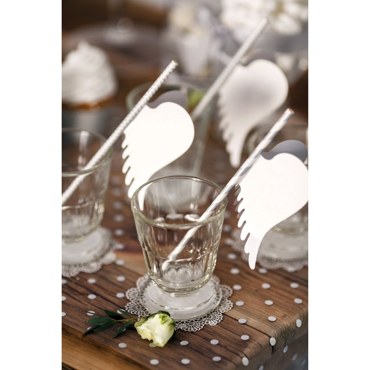 Marque place - Ailes Blanches (10 pcs)