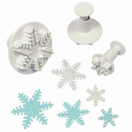 Emporte pièces Flocon de neige (3pcs)