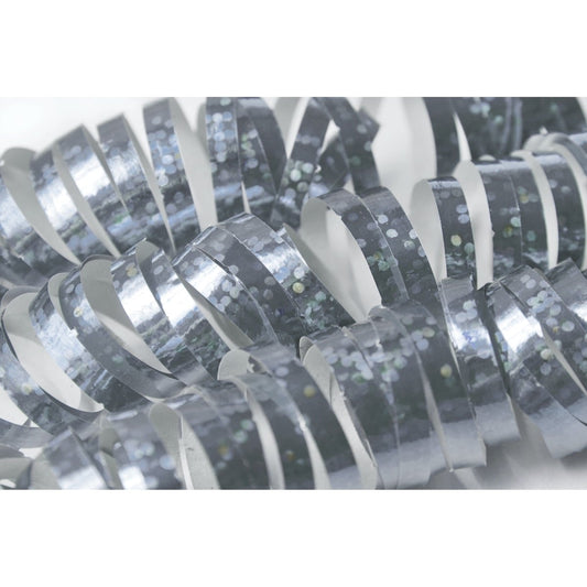 Serpentins Argentés holographiques (18pcs)