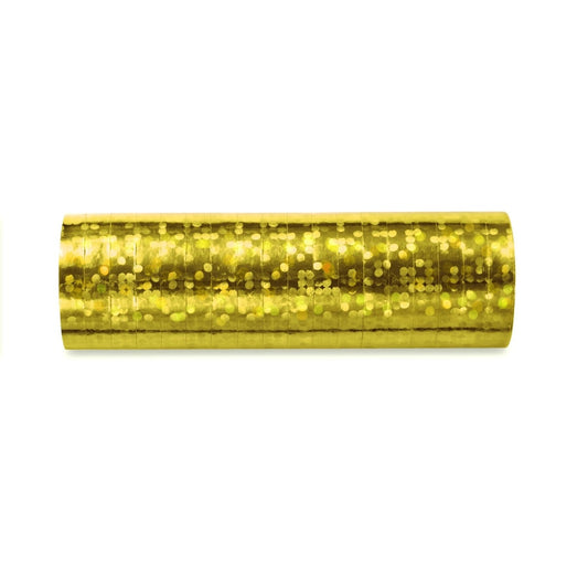 Serpentins Dorés holographiques (18pcs)
