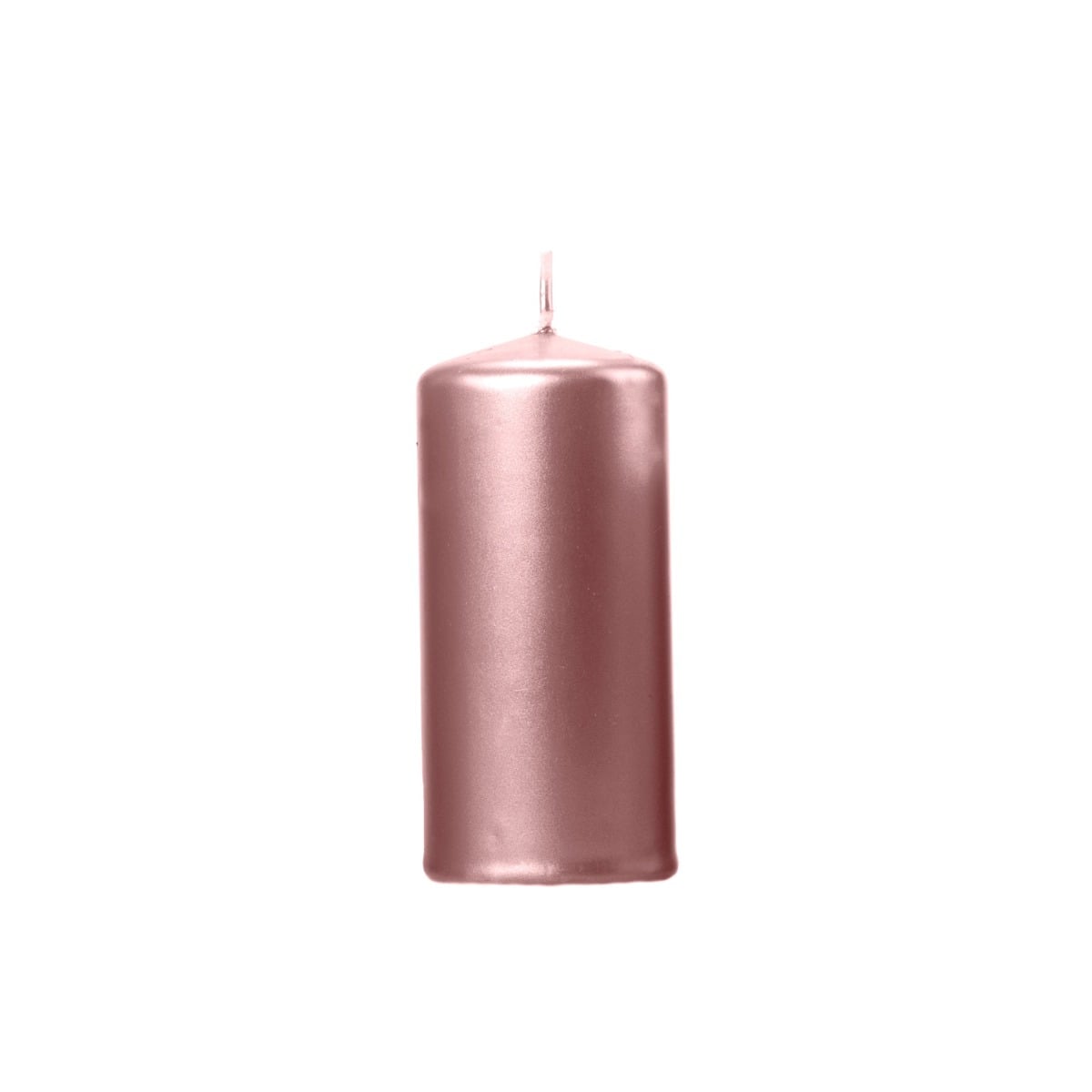 Bougie Rose Gold métallisée 12x6cm - (1pce)