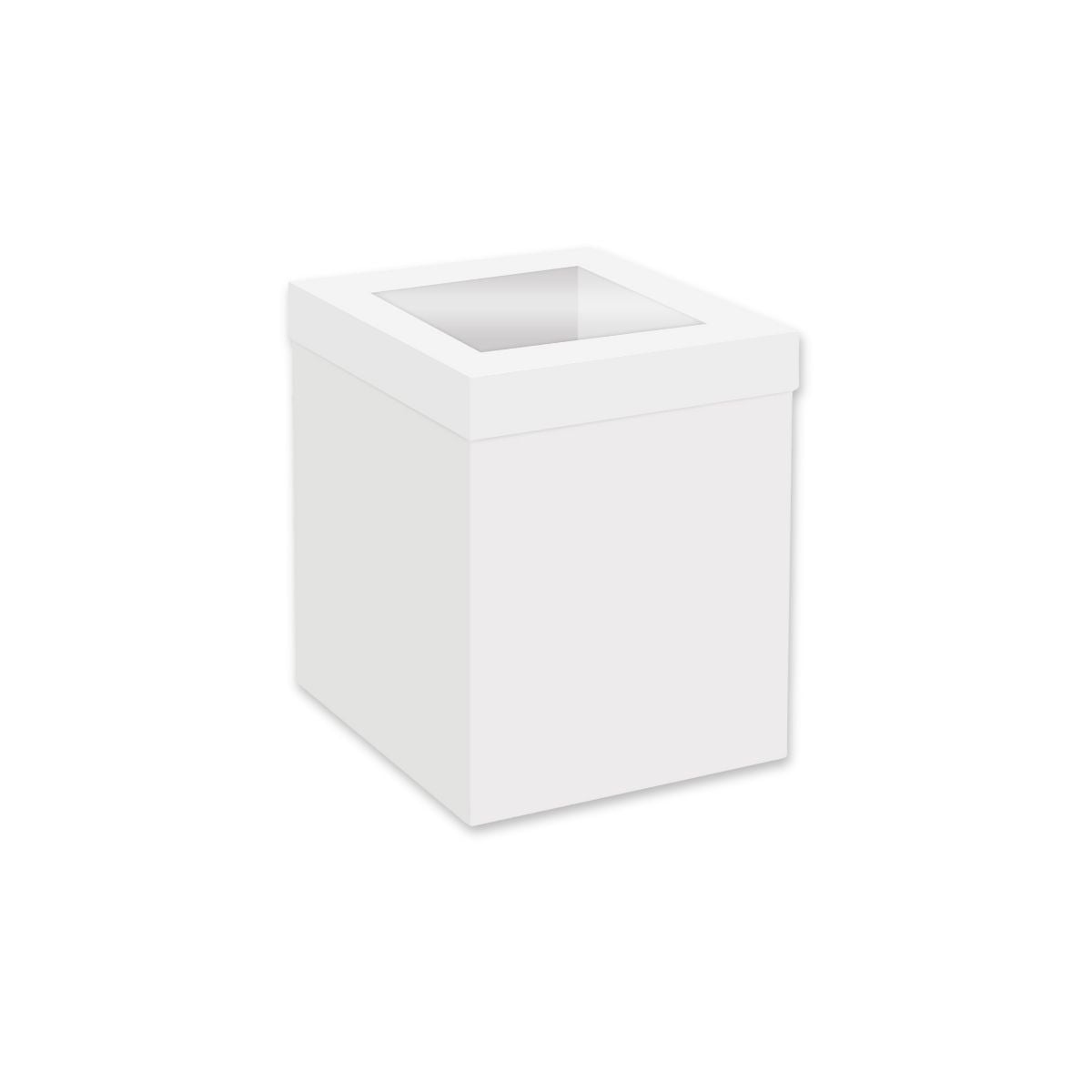 Boîte haute avec fenêtre - 20x20x25 cm (1 pièce)