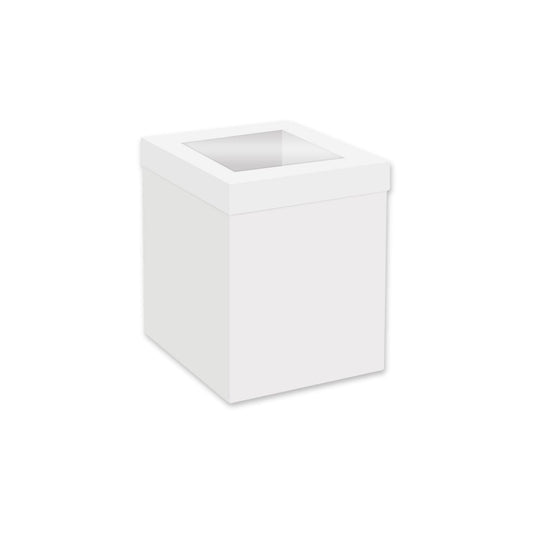 Boîte haute avec fenêtre - 20x20x25 cm (1 pièce)