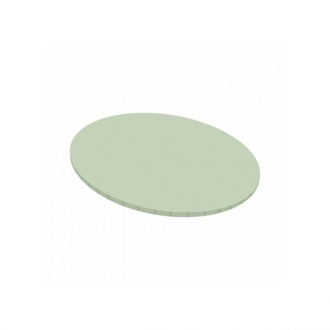 Plateau rond sauge 35cm
