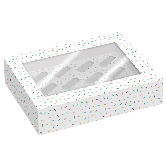 Boîte à 12 cupcake - Sprinkles (2pcs)