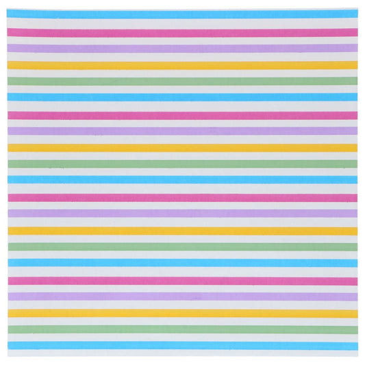 Bento Box Liner - Lignes colorées 25x25cm