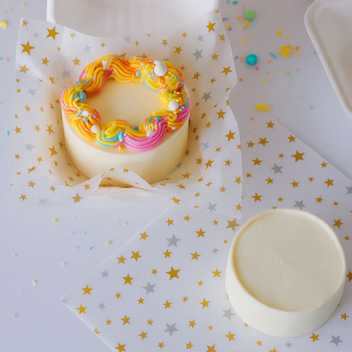 Bento Box Liner - Etoiles 25x25cm
