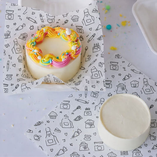 Bento Box Liner - Baking Fun 25X25cm