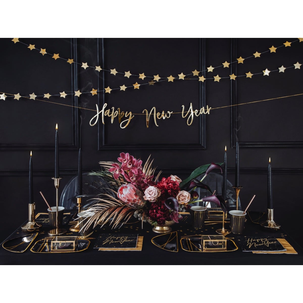 Serviettes de table - Or (20pcs)
