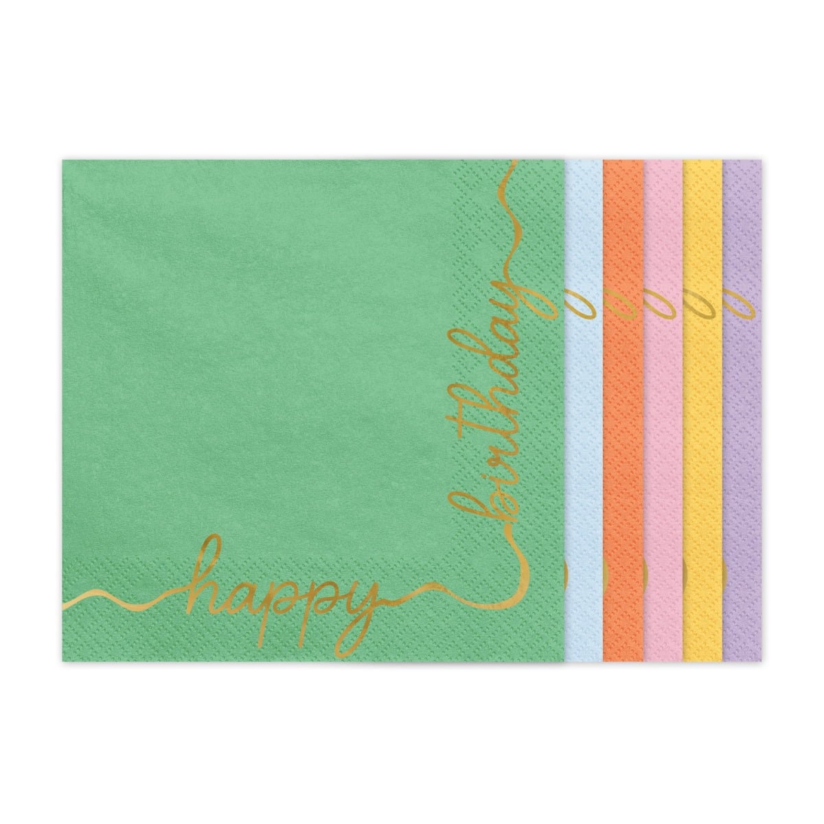 Serviettes Happy Birthday Mix (12pcs)