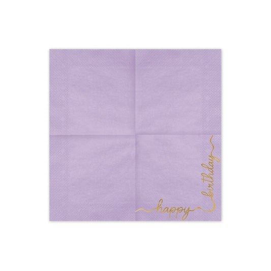 Serviettes Happy Birthday Mix (12pcs)