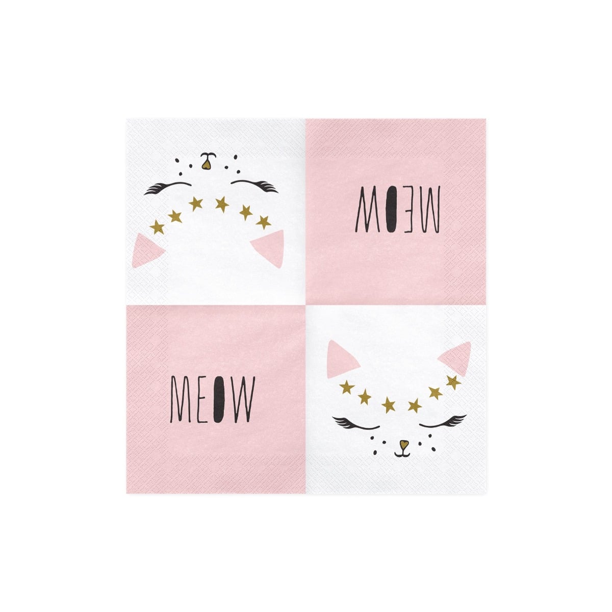 Serviettes Chats (20pcs)