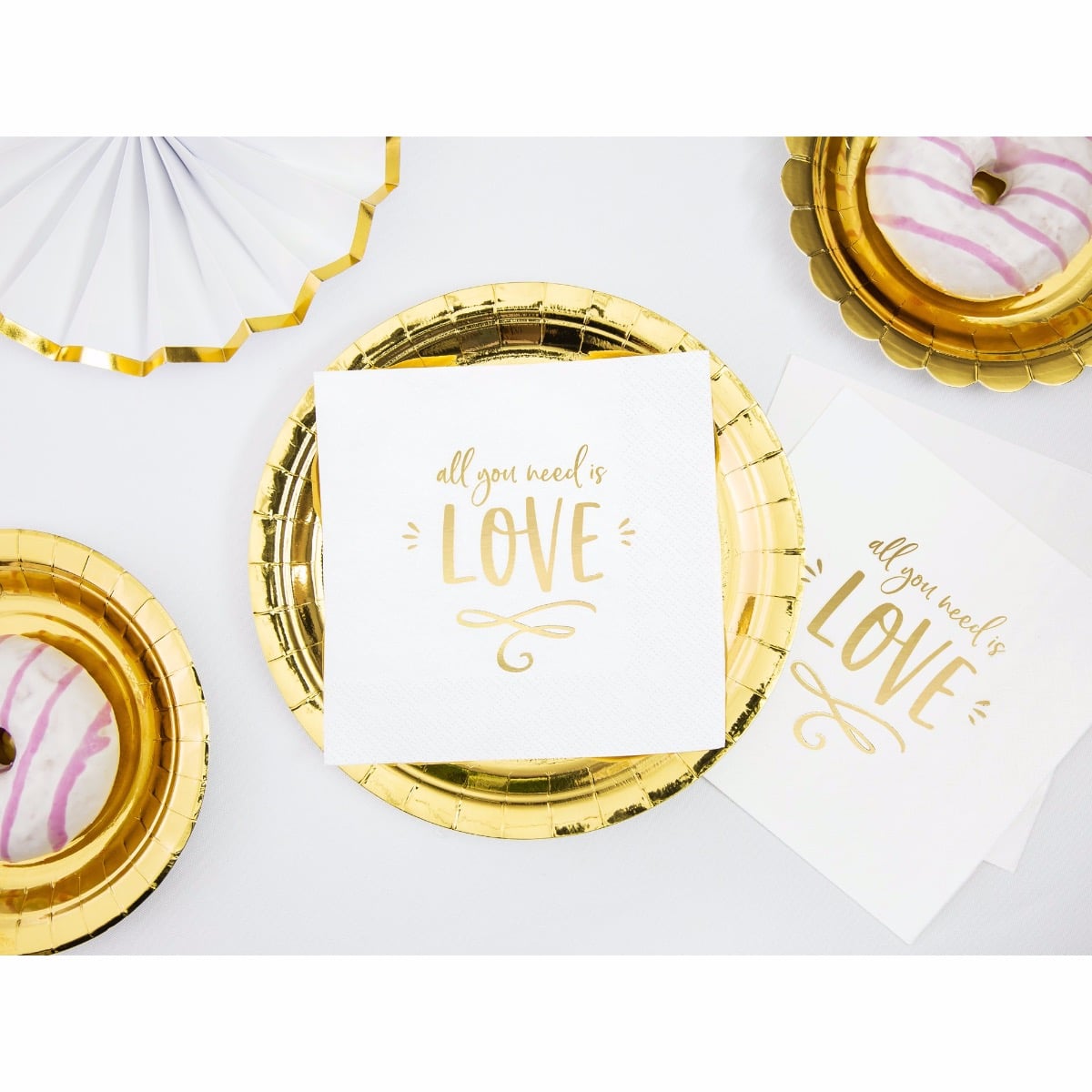 Serviettes All you need is LOVE (20 pcs)