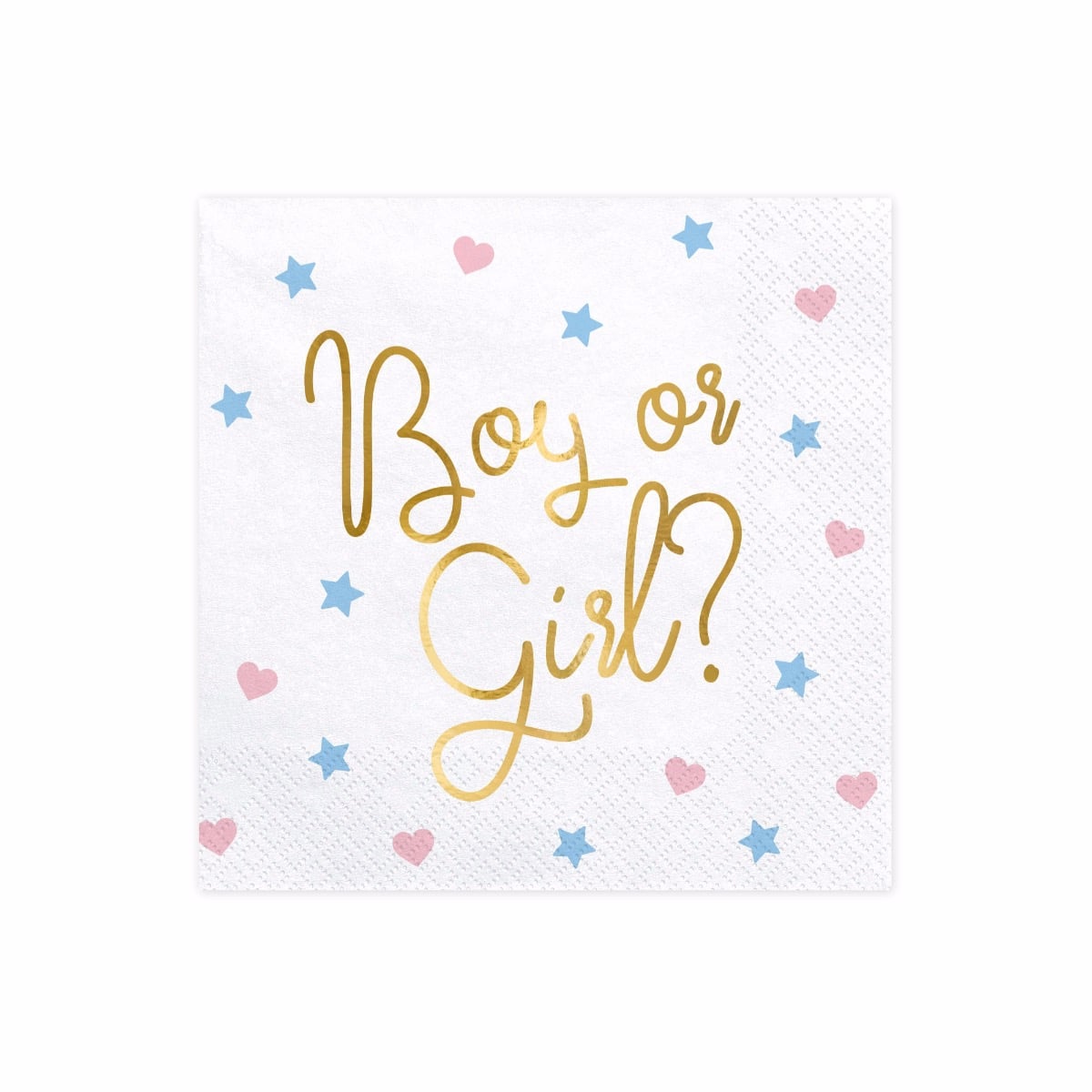 Serviettes Boy or Girl (20 pcs)