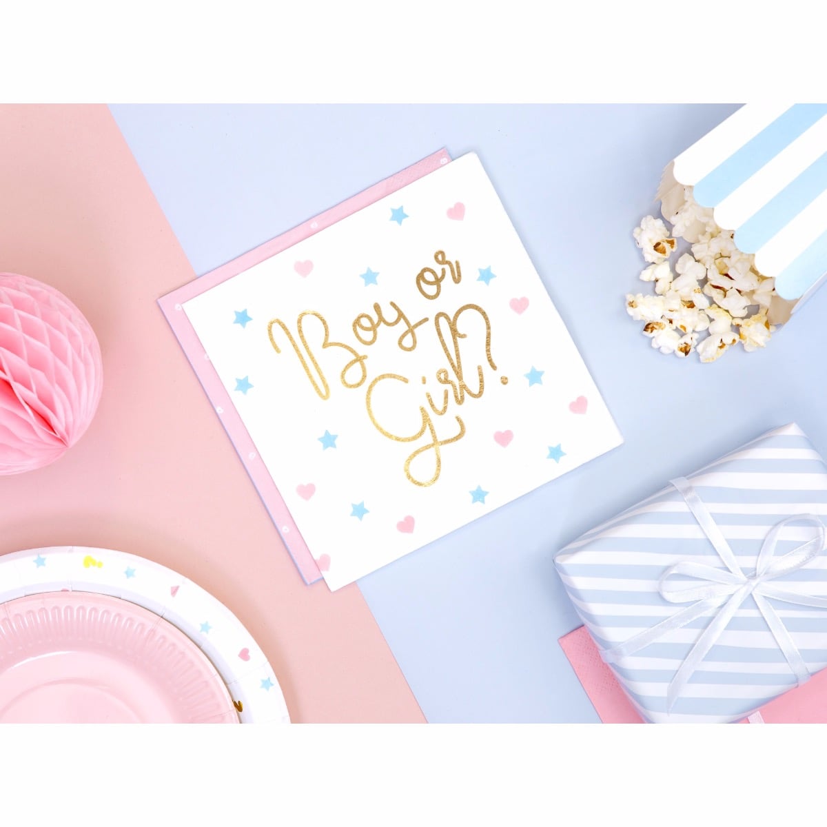 Serviettes Boy or Girl (20 pcs)
