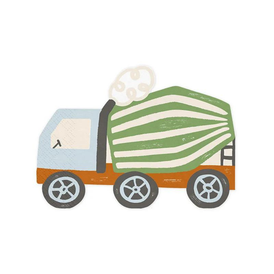 Serviettes - Camion Toupie (20pcs)