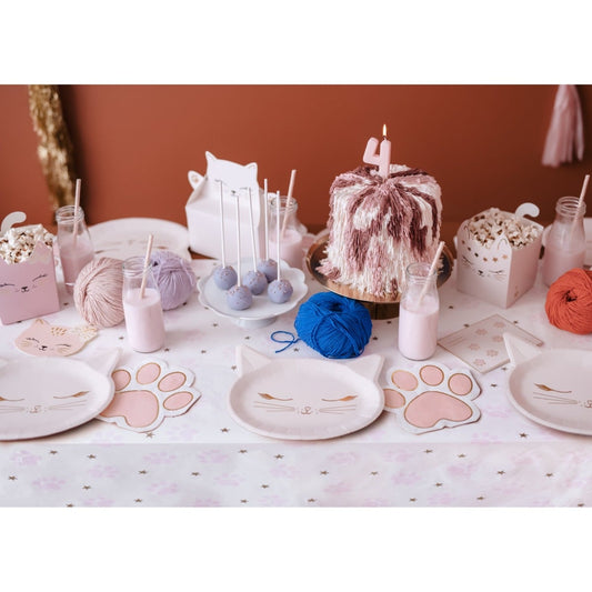 Serviettes Patte de chat (12pcs)
