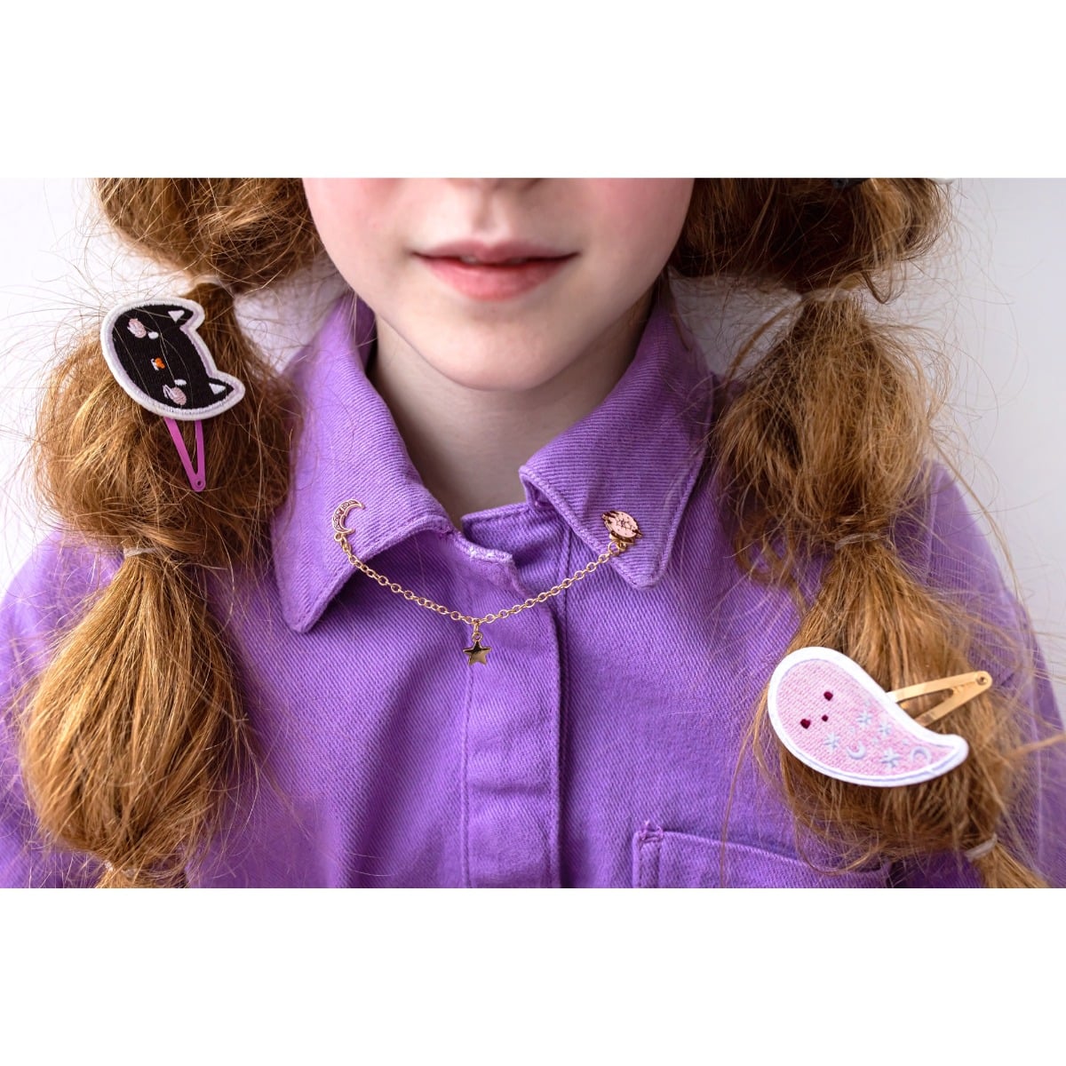 Barettes pour cheveux - Halloween (3pcs)