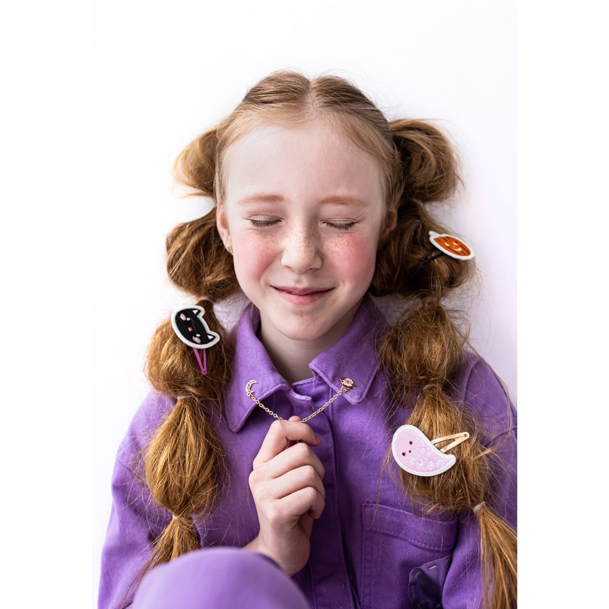 Barettes pour cheveux - Halloween (3pcs)