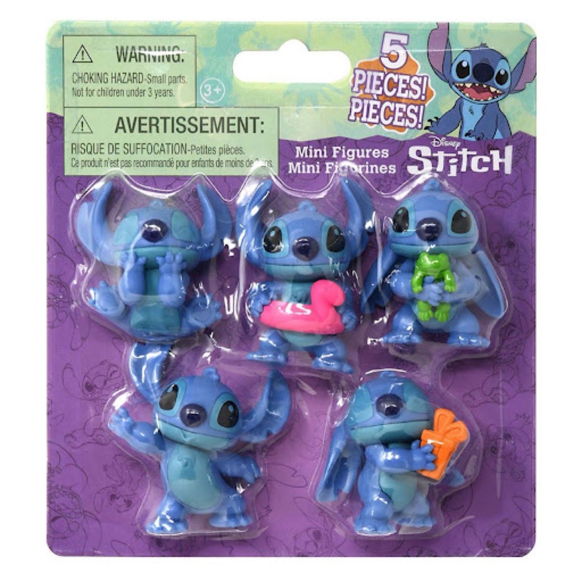 Figurines Disney Stitch (5pcs)