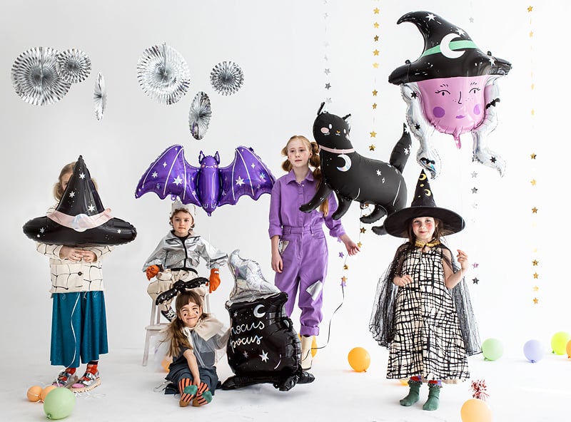 Ballon Alu - Chauve-souris Violette (119cm)