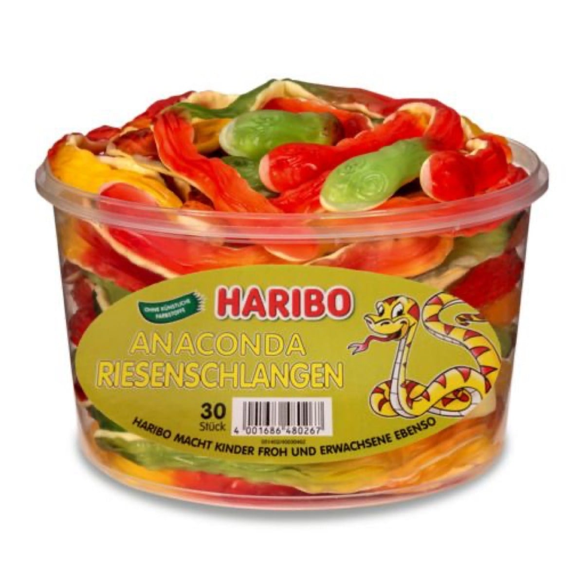 Haribo - Anacondas 30pcs