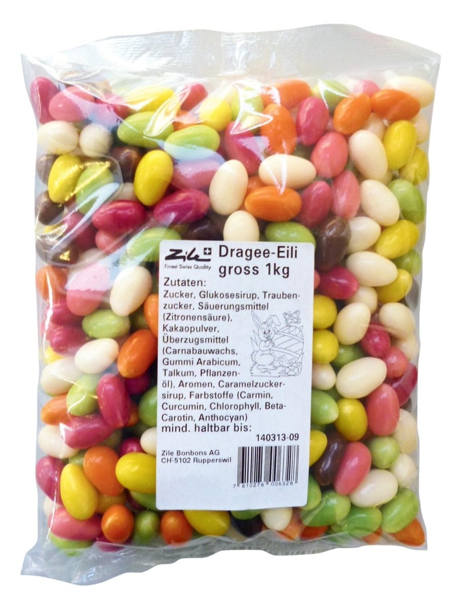 Grands Oeufs de Pâques en sucre - 1kg