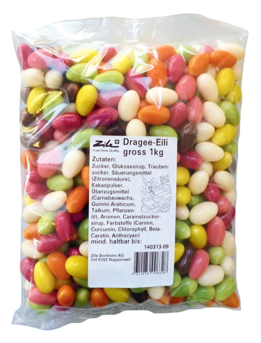 Grands Oeufs de Pâques en sucre - 1kg