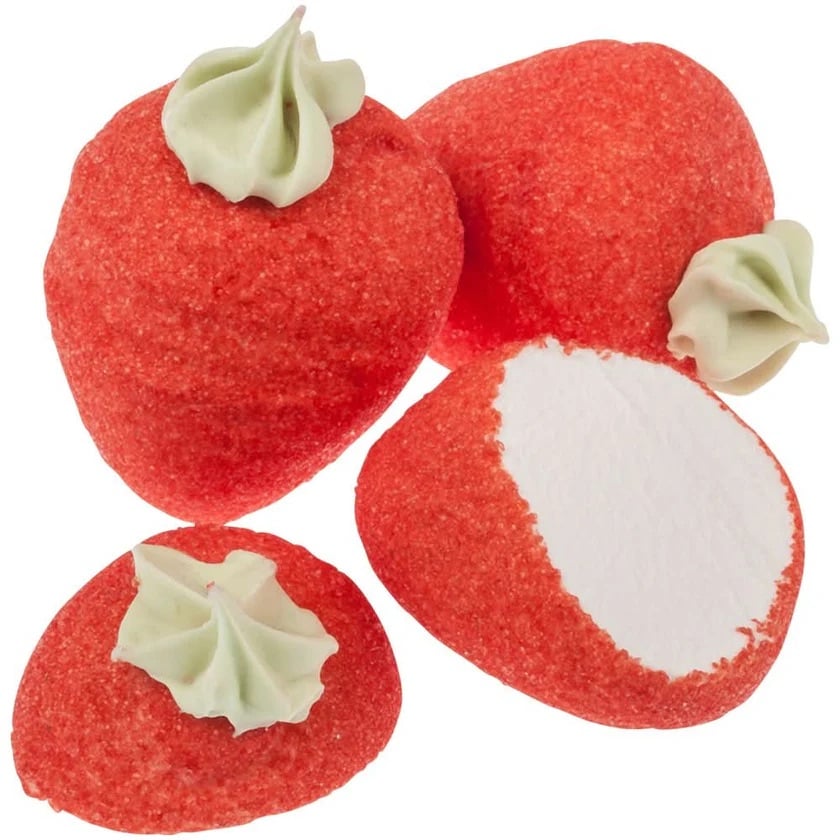 Marshmallow Fraises géantes (500g)