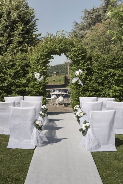 Tapis de cérémonie Blanc
