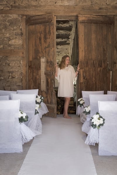 Tapis de cérémonie Blanc