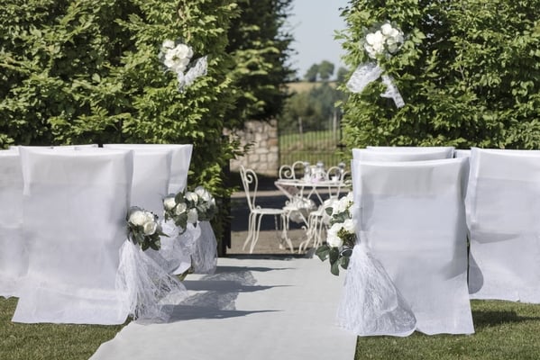 Tapis de cérémonie Blanc